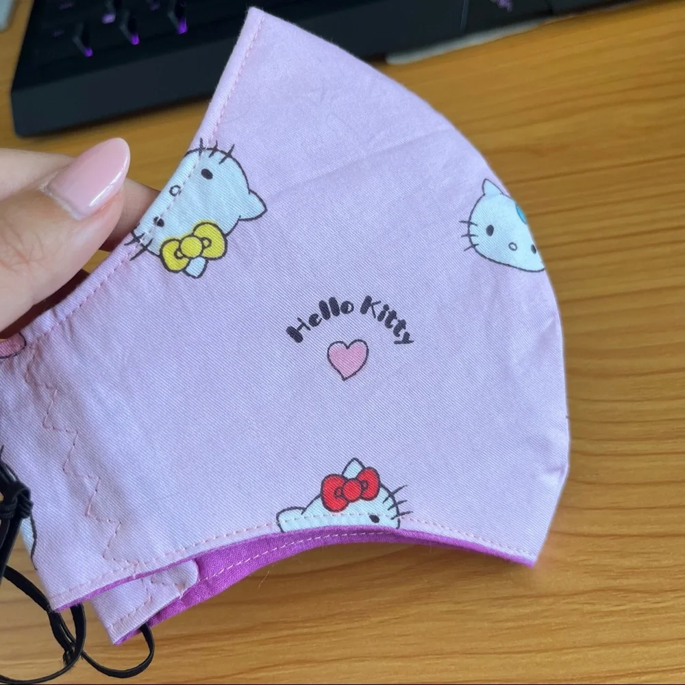 Hello Kitty Face Mask - New